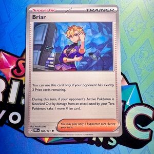 briar (100/131) - uncommon — pokémon: prismatic evolutions